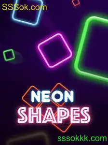 NeonShapes: Exploração Estratégica em um Mundo Neon